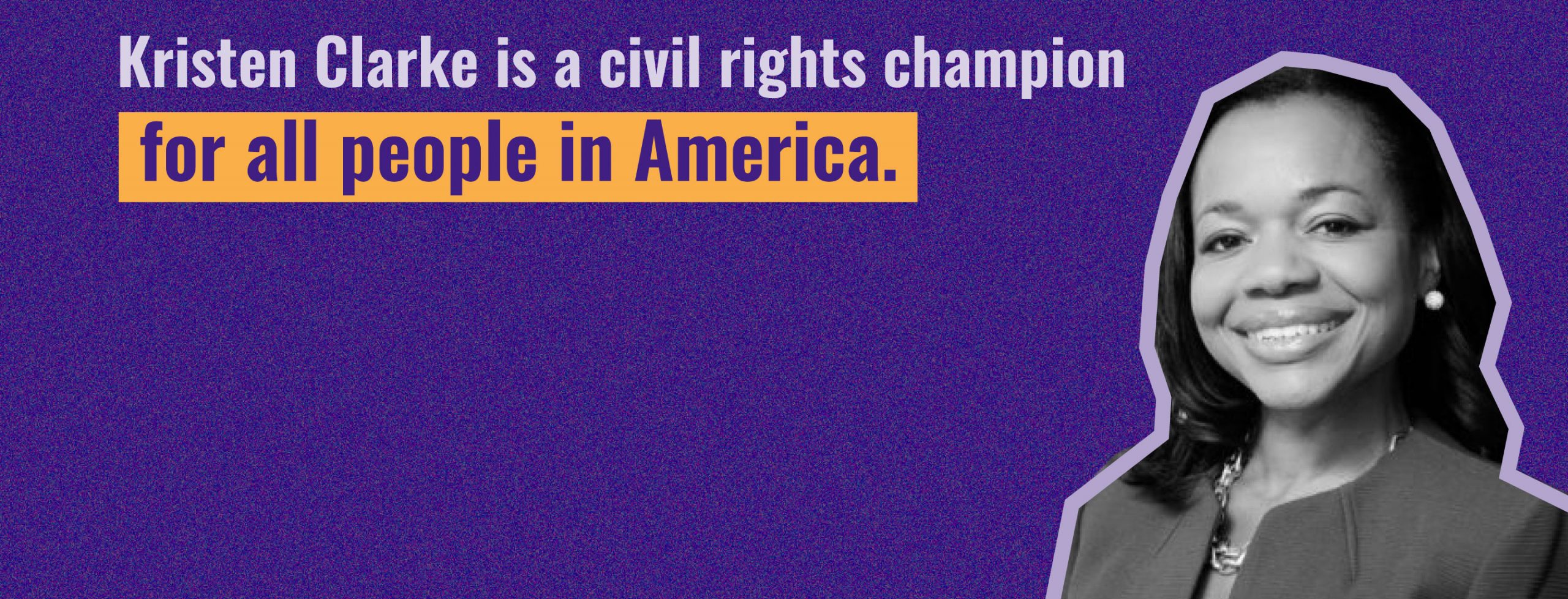 ACT NOW! Tell the Senate to Confirm Kristen Clarke