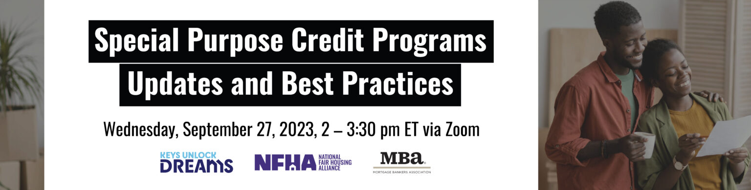 Special Purpose Credit Programs-Updates And Best Practices - NFHA