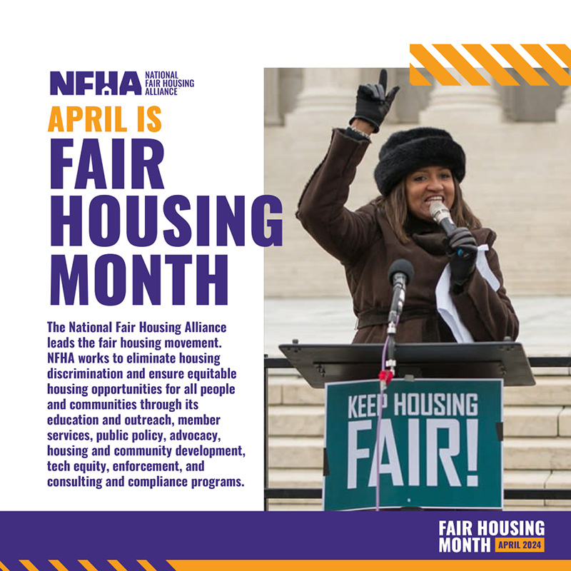 NFHA Fair Housing Month